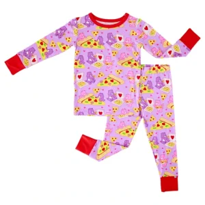 Shop All | Care Bears Pizza Valentine 2-piece Pajamas - CaringForTots - Professional Baby and Children's Products | Caring for Growth, Caring for Every Moment