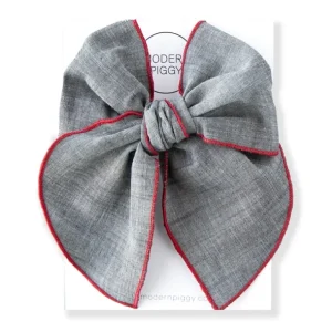 Shop All | Chambray | Party Bow - CaringForTots - Professional Baby and Children's Products | Caring for Growth, Caring for Every Moment