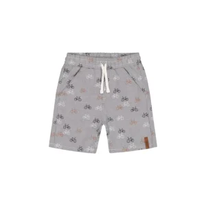 Shop All | Chambray Short Dark Grey Printed Bicycle - CaringForTots - Professional Baby and Children's Products | Caring for Growth, Caring for Every Moment