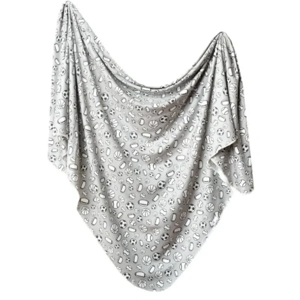 Shop All | Champ Knit Swaddle Blanket - CaringForTots - Professional Baby and Children's Products | Caring for Growth, Caring for Every Moment