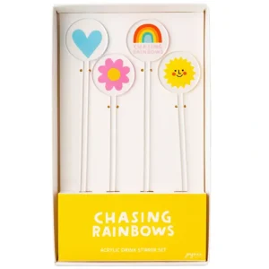 Shop All | Chasing Rainbows Acrylic Drink Stirrers - CaringForTots - Professional Baby and Children's Products | Caring for Growth, Caring for Every Moment
