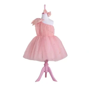 Shop All | Cindy Rose Gold Party Dress - CaringForTots - Professional Baby and Children's Products | Caring for Growth, Caring for Every Moment