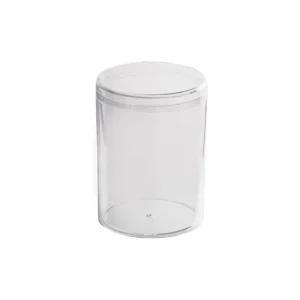 Shop All | Clear Acrylic Boxes Round 2.25"x3.5" 24 Pack - CaringForTots - Professional Baby and Children's Products | Caring for Growth, Caring for Every Moment