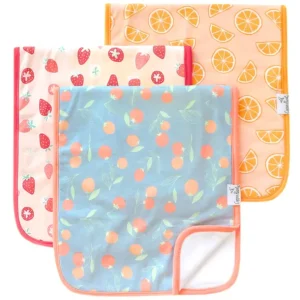 Shop All | Clementine Premium Burp Cloths - CaringForTots - Professional Baby and Children's Products | Caring for Growth, Caring for Every Moment
