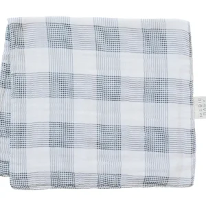 Shop All | Coastal Plaid Muslin Burp Cloth - CaringForTots - Professional Baby and Children's Products | Caring for Growth, Caring for Every Moment