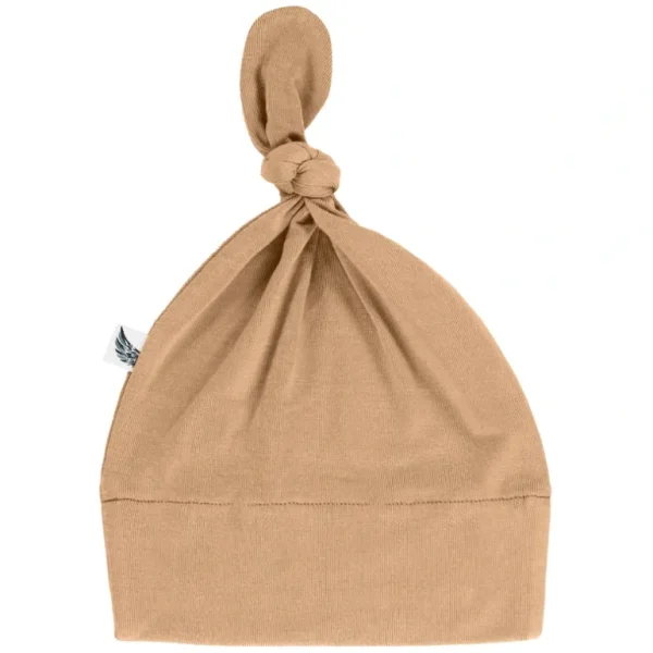 Shop All | Coca Mocha Knotted Hat (0-3m) - CaringForTots - Professional Baby and Children's Products | Caring for Growth, Caring for Every Moment