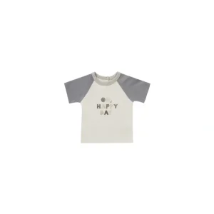 Shop All | Color Block Raglan Tee - Oh, Happy Day - CaringForTots - Professional Baby and Children's Products | Caring for Growth, Caring for Every Moment