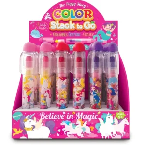 Shop All | Color Stack To Go Erasable Crayons - Believe in Magic - CaringForTots - Professional Baby and Children's Products | Caring for Growth, Caring for Every Moment