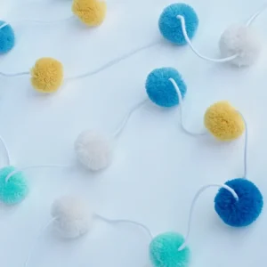 Shop All | Colorful Pompom Garland - CaringForTots - Professional Baby and Children's Products | Caring for Growth, Caring for Every Moment