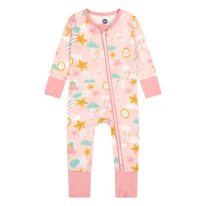 Shop All | Convertible Zip Romper - Nova - CaringForTots - Professional Baby and Children's Products | Caring for Growth, Caring for Every Moment