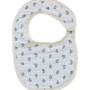 Shop All | Cream Berry Classic Muslin Bib - CaringForTots - Professional Baby and Children's Products | Caring for Growth, Caring for Every Moment