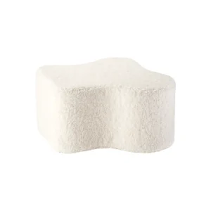 Shop All | Cream White Cloud Pouffe - CaringForTots - Professional Baby and Children's Products | Caring for Growth, Caring for Every Moment