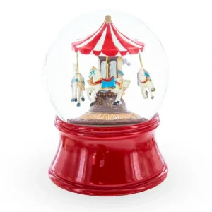 Shop All | Crimson Carousel Melody: Spinning Musical Water Globe - CaringForTots - Professional Baby and Children's Products | Caring for Growth, Caring for Every Moment