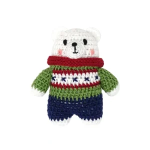 Shop All | Crochet Polar Bear Ornament - CaringForTots - Professional Baby and Children's Products | Caring for Growth, Caring for Every Moment