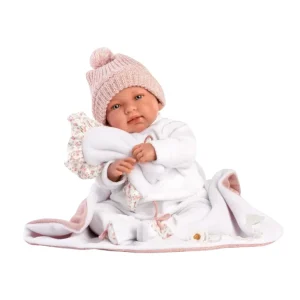 Shop All | Crying Newborn Doll with Blanket | Soft Body 17.3" | Tina - CaringForTots - Professional Baby and Children's Products | Caring for Growth, Caring for Every Moment