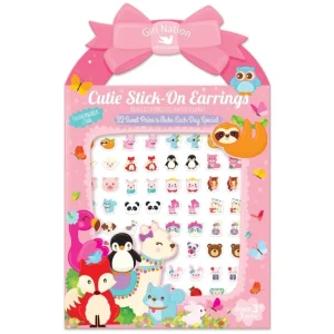 Shop All | Cutie Stick-On Earrings - Animal Friends - CaringForTots - Professional Baby and Children's Products | Caring for Growth, Caring for Every Moment