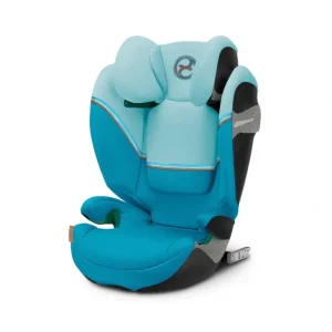 Shop All | CYBEX Solution S2 i-Fix Car Seat - Beach Blue - CaringForTots - Professional Baby and Children's Products | Caring for Growth, Caring for Every Moment