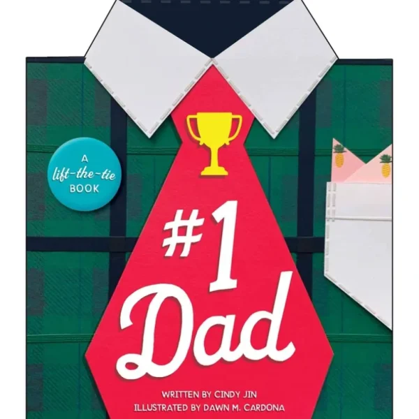 Shop All | #1 Dad: A Lift-the-Tie Book - CaringForTots - Professional Baby and Children's Products | Caring for Growth, Caring for Every Moment