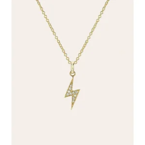 Shop All | Diamond Lightning Bolt Necklace - CaringForTots - Professional Baby and Children's Products | Caring for Growth, Caring for Every Moment