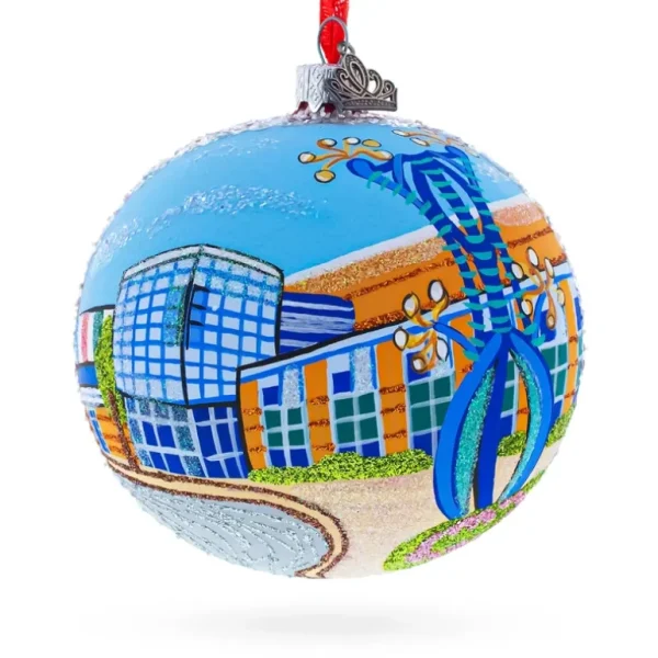 Shop All | Discovery Center Museum, Rockford, Illinois, Usa Glass Ball Christmas Ornament 4 Inches - CaringForTots - Professional Baby and Children's Products | Caring for Growth, Caring for Every Moment