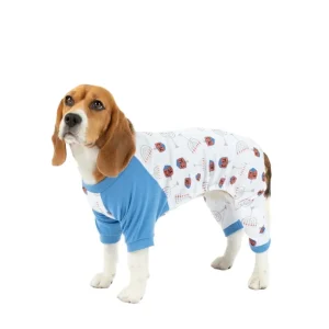 Shop All | Dog Hanukkah Menorah Cotton Pajamas - CaringForTots - Professional Baby and Children's Products | Caring for Growth, Caring for Every Moment