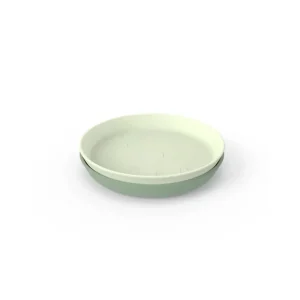 Shop All | Done by Deer Kiddish Plate - 2 Pack - Green - Elphee - CaringForTots - Professional Baby and Children's Products | Caring for Growth, Caring for Every Moment