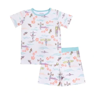 Shop All | Duke Short Bamboo Pajamas - CaringForTots - Professional Baby and Children's Products | Caring for Growth, Caring for Every Moment