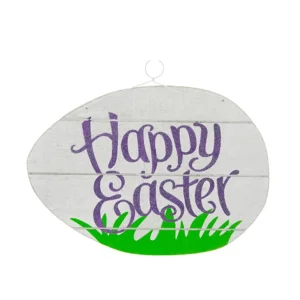 Shop All | Easter Egg Wall Hanging Wall Decoration 11.5 Inches - CaringForTots - Professional Baby and Children's Products | Caring for Growth, Caring for Every Moment