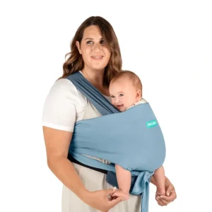 Shop All | Easy-wrap Carrier - Sea Spray Blue - CaringForTots - Professional Baby and Children's Products | Caring for Growth, Caring for Every Moment