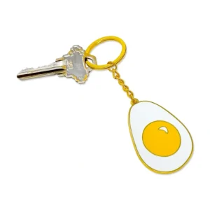 Shop All | Egg Enamel Keychain - CaringForTots - Professional Baby and Children's Products | Caring for Growth, Caring for Every Moment