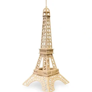 Shop All | Eiffel Tower Model Kit Wooden 3d Puzzle - CaringForTots - Professional Baby and Children's Products | Caring for Growth, Caring for Every Moment
