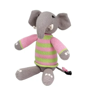 Shop All | Elephant In Sweater, Pink - CaringForTots - Professional Baby and Children's Products | Caring for Growth, Caring for Every Moment