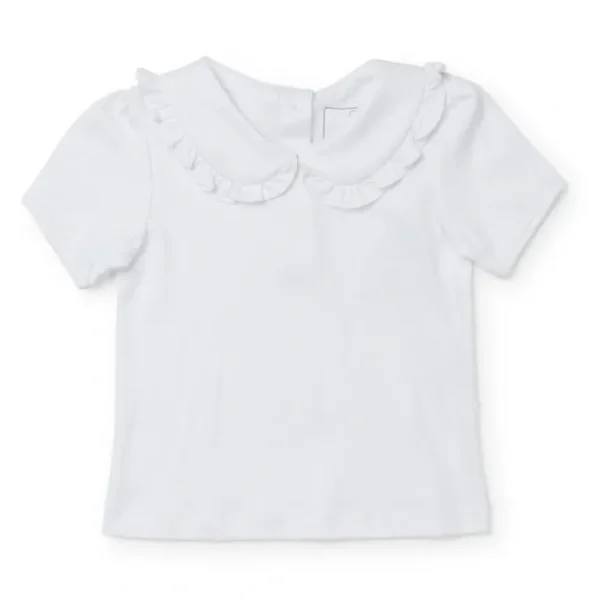 Best Emily Girls' Pima Cotton Short Sleeve Shirt - CaringForTots - Professional Baby and Children's Products | Caring for Growth, Caring for Every Moment