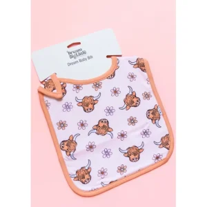 Sale Exclusive Highland Cutie Dream Baby Bib - CaringForTots - Professional Baby and Children's Products | Caring for Growth, Caring for Every Moment
