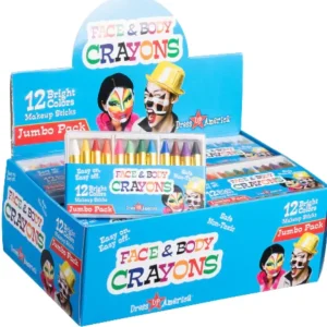 Shop All | 12 Face Paint Crayons - Full Case - CaringForTots - Professional Baby and Children's Products | Caring for Growth, Caring for Every Moment