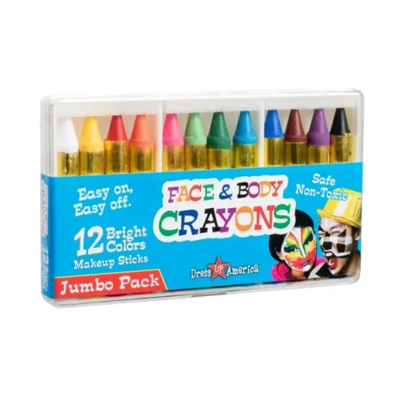 Shop All | 12 Face Paint Crayons Set - CaringForTots - Professional Baby and Children's Products | Caring for Growth, Caring for Every Moment