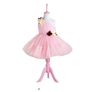 Best Felicity Pink Flower Party Dress - CaringForTots - Professional Baby and Children's Products | Caring for Growth, Caring for Every Moment