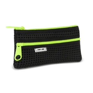 Flash Sale Flat Pencil Pouch Neon Lime - CaringForTots - Professional Baby and Children's Products | Caring for Growth, Caring for Every Moment