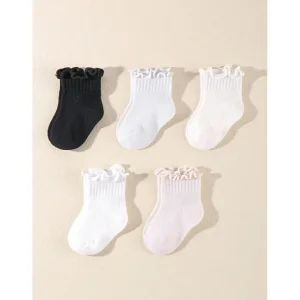 Best Sale Floral Cuff Toddler Socks - CaringForTots - Professional Baby and Children's Products | Caring for Growth, Caring for Every Moment