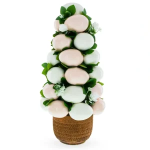 Hot Floral Easter Egg-adorned Decorative Vase - CaringForTots - Professional Baby and Children's Products | Caring for Growth, Caring for Every Moment