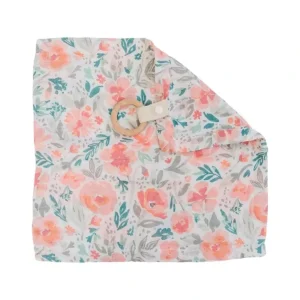 Best Floret Classic Muslin Teether Blanket - CaringForTots - Professional Baby and Children's Products | Caring for Growth, Caring for Every Moment