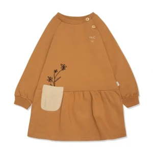 Shop Flower Bloom Pocket Kid Dress - CaringForTots - Professional Baby and Children's Products | Caring for Growth, Caring for Every Moment
