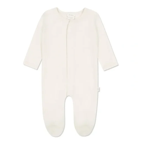 Shop Footie - Ivory - CaringForTots - Professional Baby and Children's Products | Caring for Growth, Caring for Every Moment