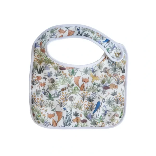 New Foxy Forest Bib - CaringForTots - Professional Baby and Children's Products | Caring for Growth, Caring for Every Moment