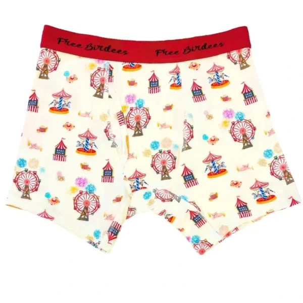 Clearance Free Birdees County Fair Men's Boxer Briefs - CaringForTots - Professional Baby and Children's Products | Caring for Growth, Caring for Every Moment