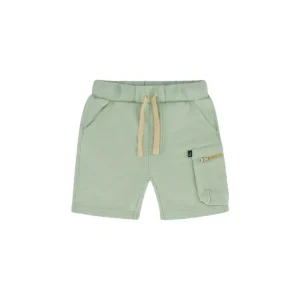 Best Sale French Terry Short With Zipper Pocket Mint - CaringForTots - Professional Baby and Children's Products | Caring for Growth, Caring for Every Moment