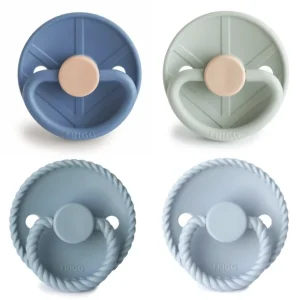 Shop All | Frigg Silicone Skyline Serenity Pacifier 4-pack - CaringForTots - Professional Baby and Children's Products | Caring for Growth, Caring for Every Moment