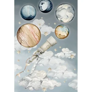Shop All | galileo Sky Wall Decal Set - CaringForTots - Professional Baby and Children's Products | Caring for Growth, Caring for Every Moment