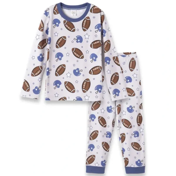Hot Game Day Boy's Pajama Set - CaringForTots - Professional Baby and Children's Products | Caring for Growth, Caring for Every Moment