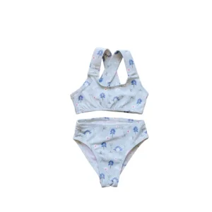 New Girl's Basic Bikini | Flower Field - CaringForTots - Professional Baby and Children's Products | Caring for Growth, Caring for Every Moment